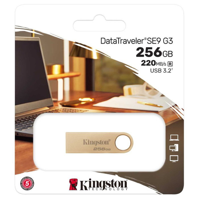 Kingston DataTraveler SE9 G3 256GB Oro